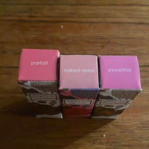 Winky Lux lip balms, stains, and lipsticks
